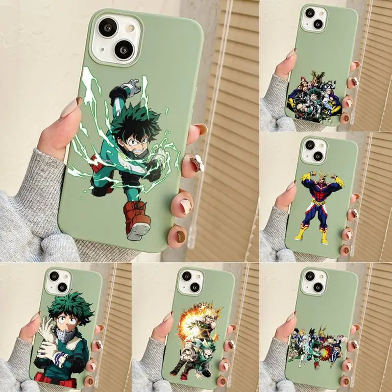 

My Hero Academia Shoto Todoroki Phone Case For Iphone 7 8 Plus X Xr Xs 11 12 13 Se2020 Mini Mobile Iphones 14 Pro Max Case
