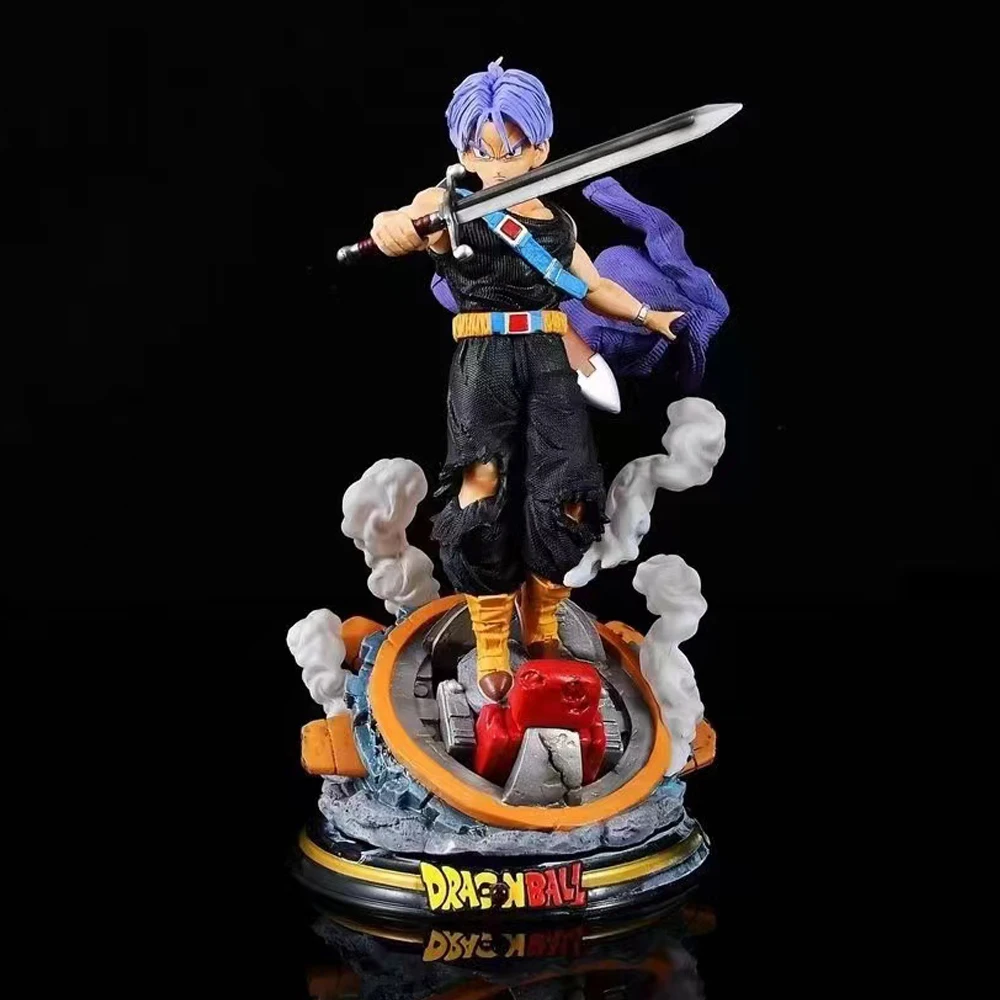 

In Stock Dragon Ball Z Future Trunks Figure Trunks Figurine 25CM Pvc Action Figures GK Statue Collection Model Toys