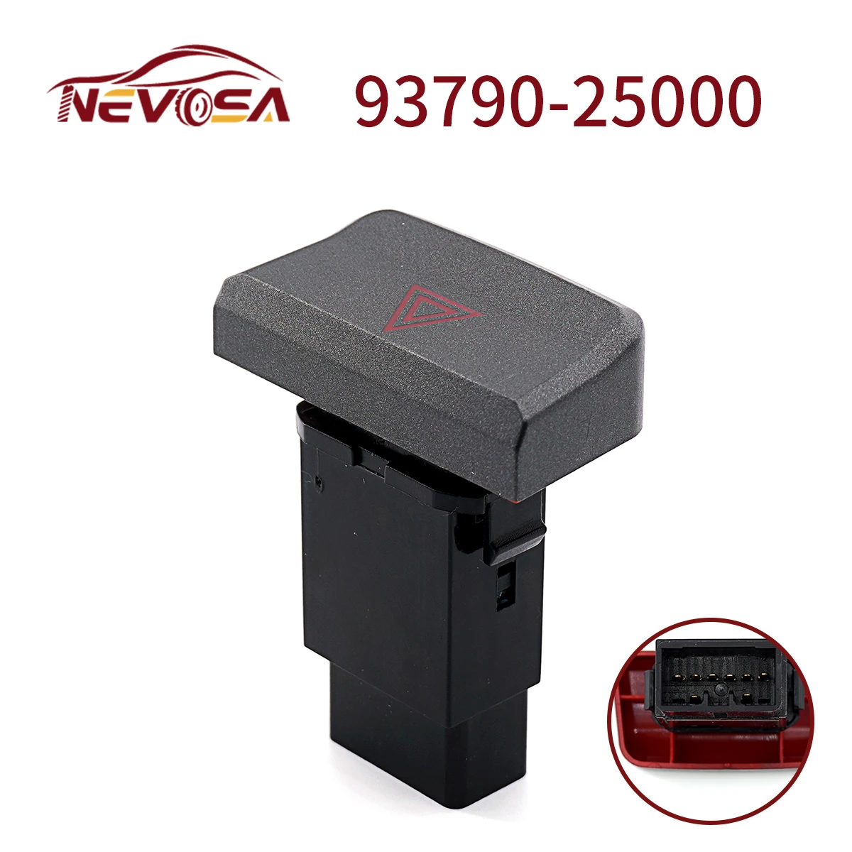 

93790-25000 93790-25000 9379025000 Hazard Warning Light Switch For Hyundai Accent 2000-2002 Car Parts Accessories 8Pins