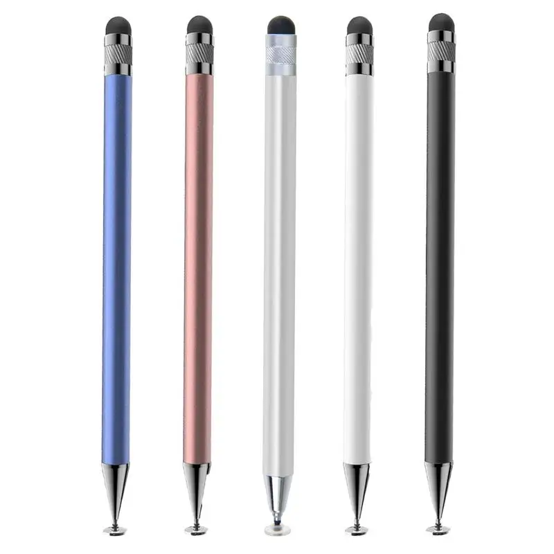 Силиконовая сенсорная ручка S-tylus диск с двойной головкой чувствительная для