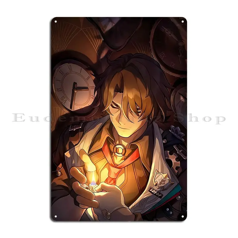 Металлическая вывеска Gallagher Honkai Star Rail