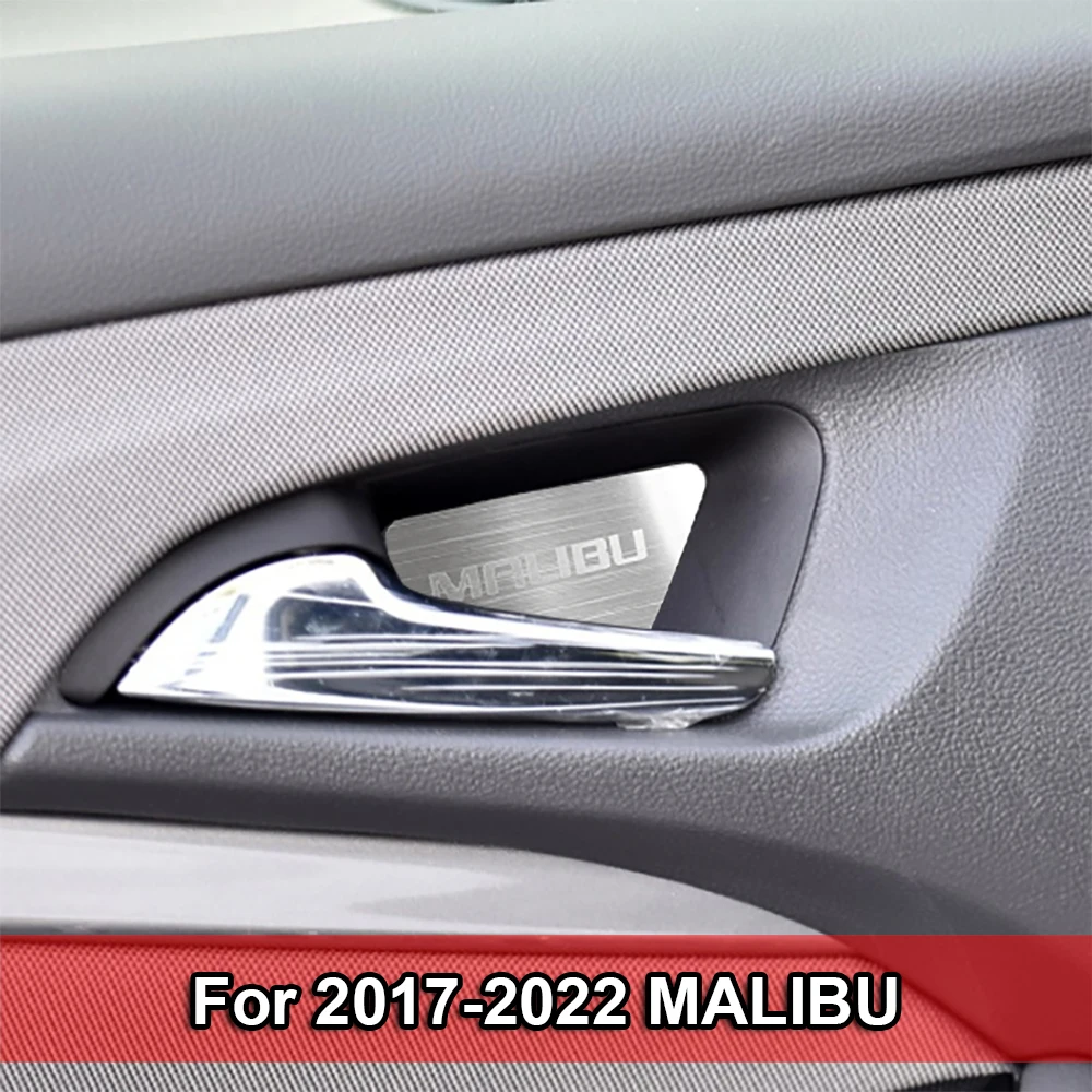 

Стайлинг автомобиля, внутренняя дверная ручка, колпачок, наклейки для Chevrolet Malibu Holden 2013-2015 2022, аксессуары