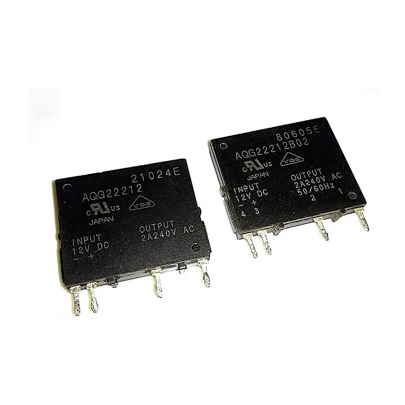 AQG22205 AQG22212 AQG22212B02 5 В постоянного тока 12 4-контактное реле