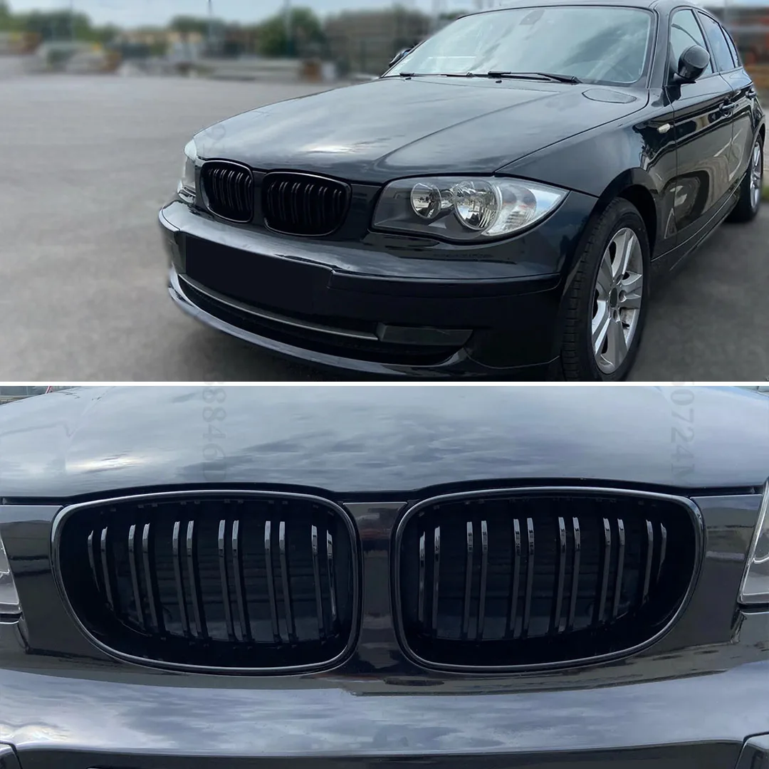 Фото Передняя решетка, бампер, решетка, тюнинговые аксессуары для BMW E81 E87 E82 E88 1 серии 2007-2011, например 120i 120d 130i 135i Coupe №1