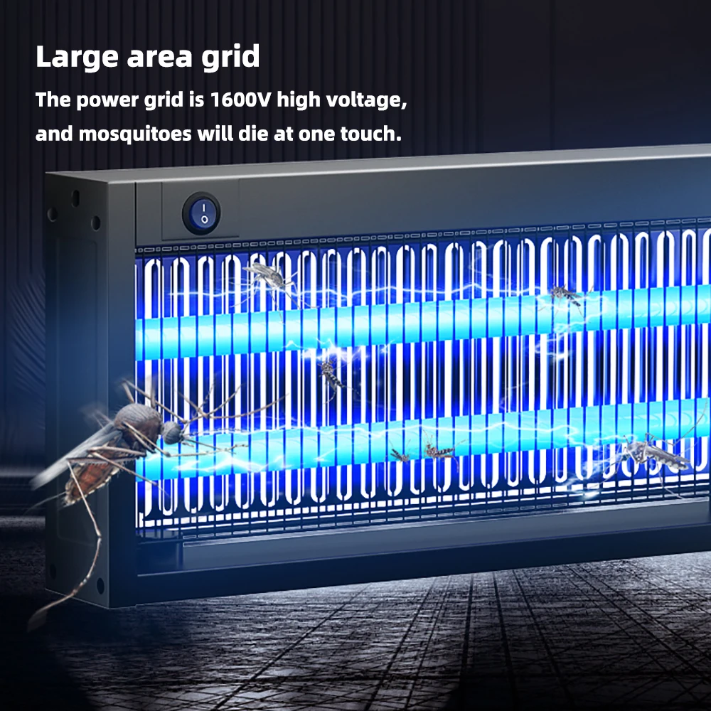 Уличная электрическая ловушка для комаров на солнечной батарее