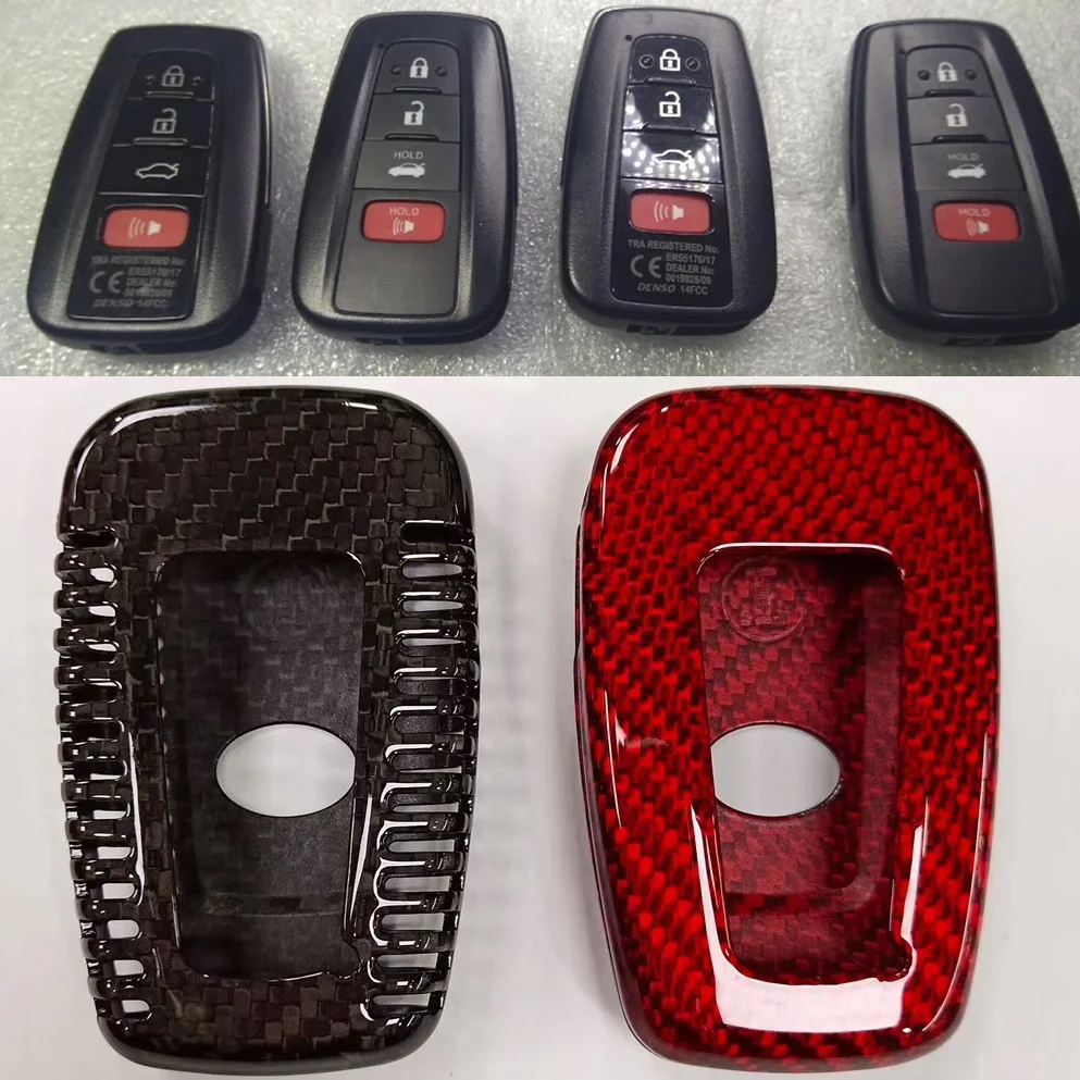 

Fiber Key Shell Key Case Cover Car Accesssories