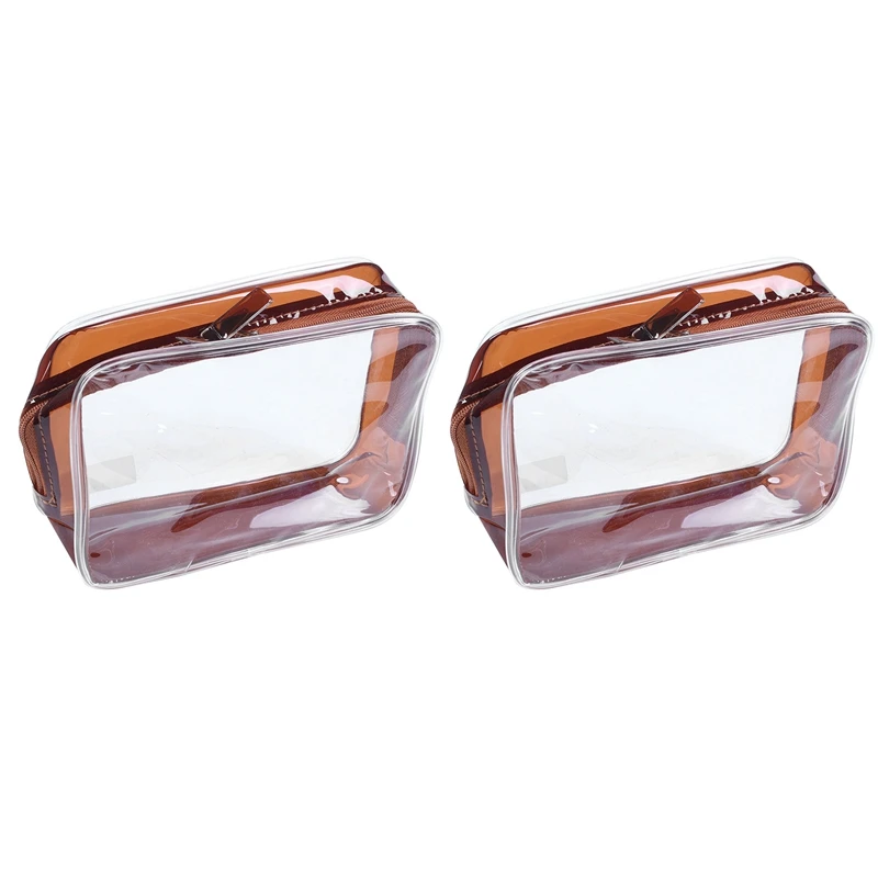 

2 шт., дорожные прозрачные косметички