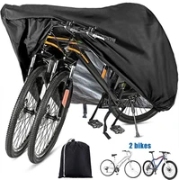 300d oxford cloth silver coated bicycle dustproof rain cover bike cover lock hole bicycle cover waterproof outdoor bicycle cover