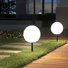 Светодиодный уличный фонарь на солнечной батарее, водонепроницаемый IP65 светильник для сада, улицы, дорожек, двора, лужайки, дороги, двора, земли, ландшафсветильник, лампа, 1 шт.