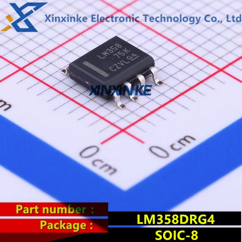 

LM358DRG4 LM358 SOIC-8 Operational Amplifiers Chip Op Amps Dual General-Purpose Amplifier ICs Brand New Original