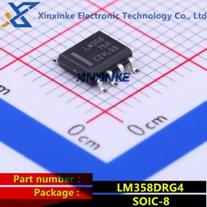 LM358DRG4 LM358 SOIC-8 Operational Amplifiers Chip Op Amps Dual General-Purpose Amplifier ICs Brand New Original