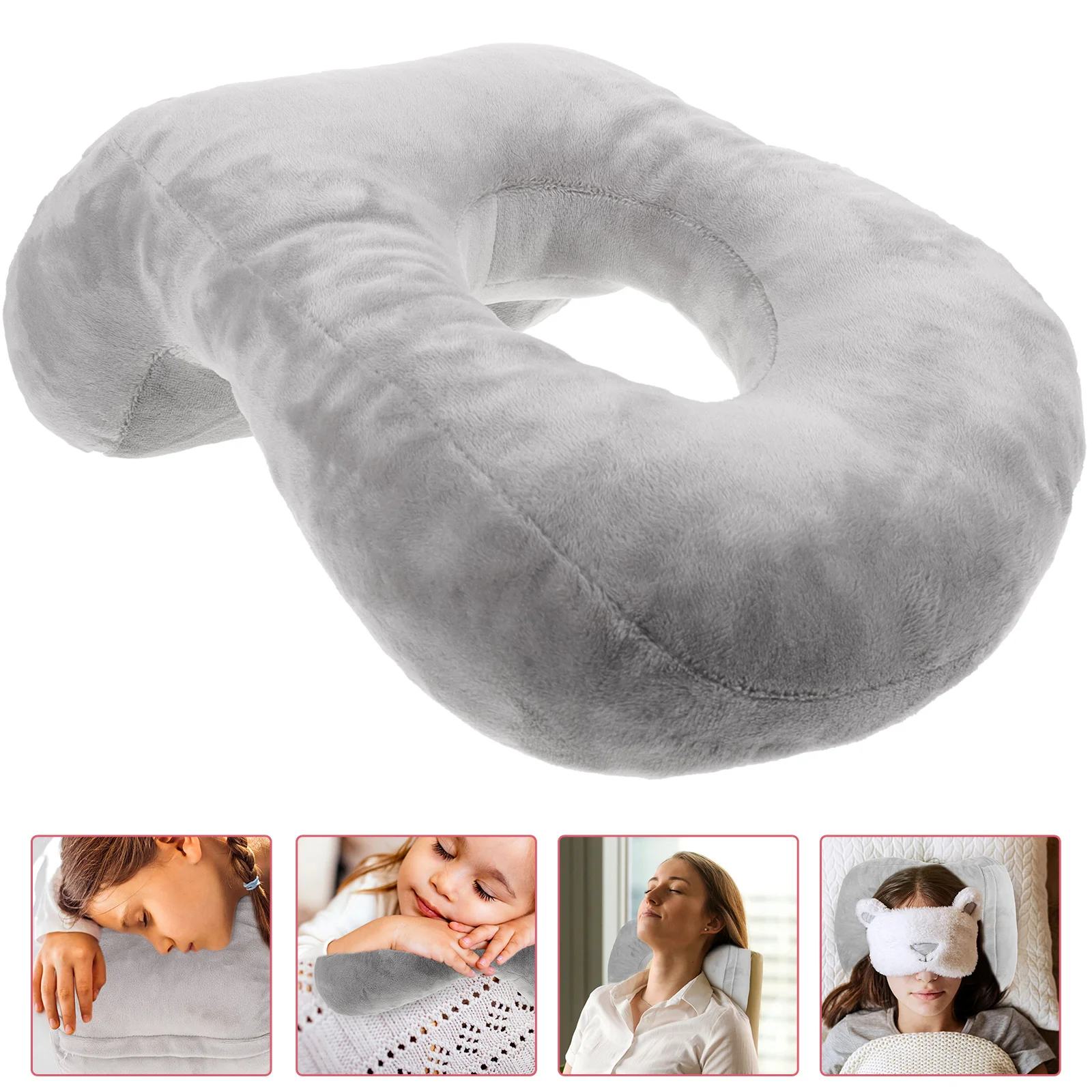 

Airplane Pillow Face Pillow Donut Pillow Bed Pillow Soft Pillows Office Tummy Pillow Nap Pillow Adjustable Travel Pillow
