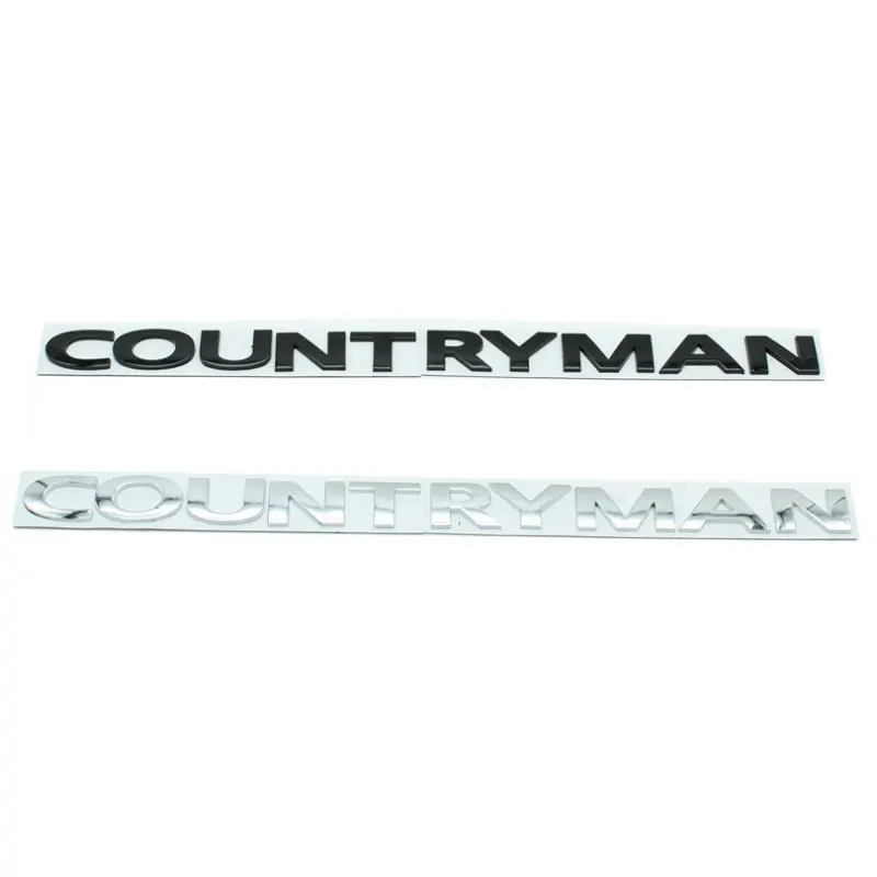 

For BMW MINI COUNTRYMAN body modification accessories original letter COUNTRYMAN badge car stickers trunk decoration logo label