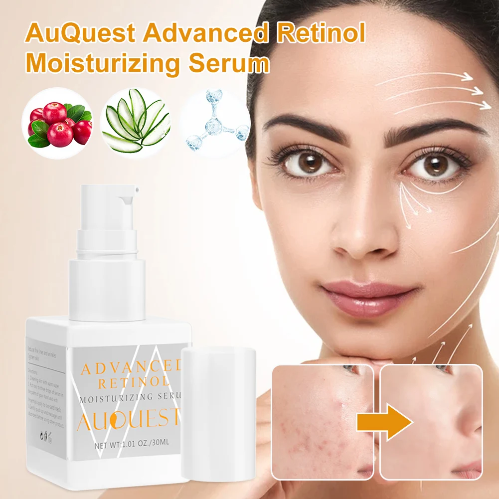 

30ml Retinol Face Serum Anti-Wrinkles Whitening Moisturizing Essence Improve Fine Lines Firming Facial Skin Care Essence