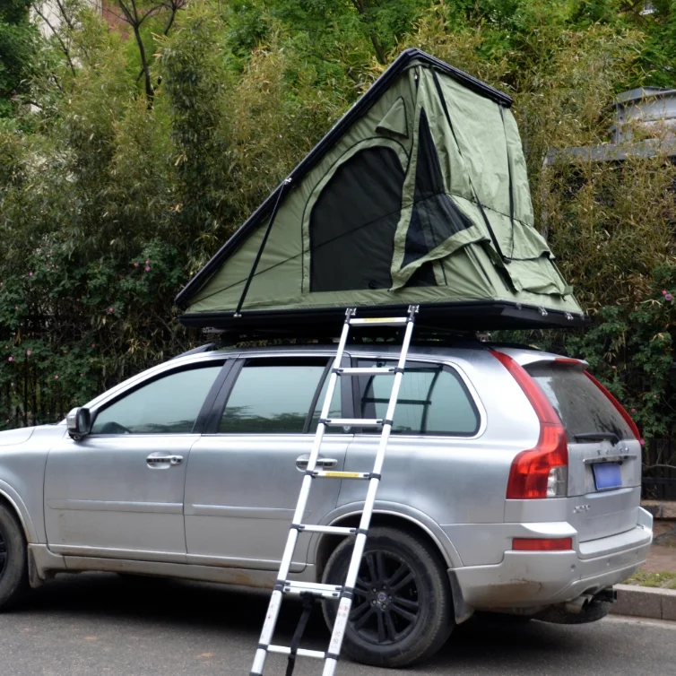 

I RONIX Custom Aluminium triangle Outdoor Camping SUV Car roofnest RoofTop Tent hard shell Roof top Tent