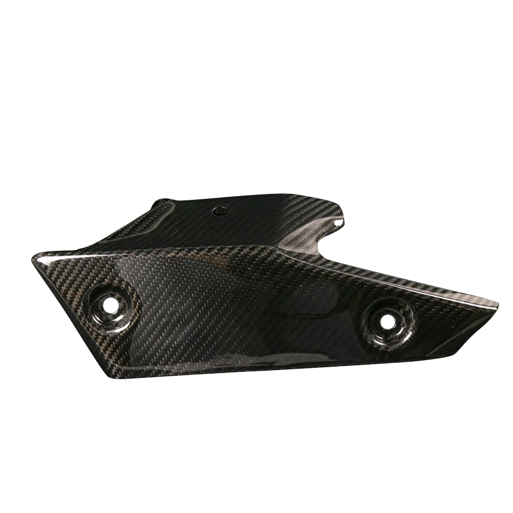 

For KAWASAKI ZX6R ZX-6R Motorcycle Modified 3K Carbon Fiber Fairing Exhaust Cover 2019 2020