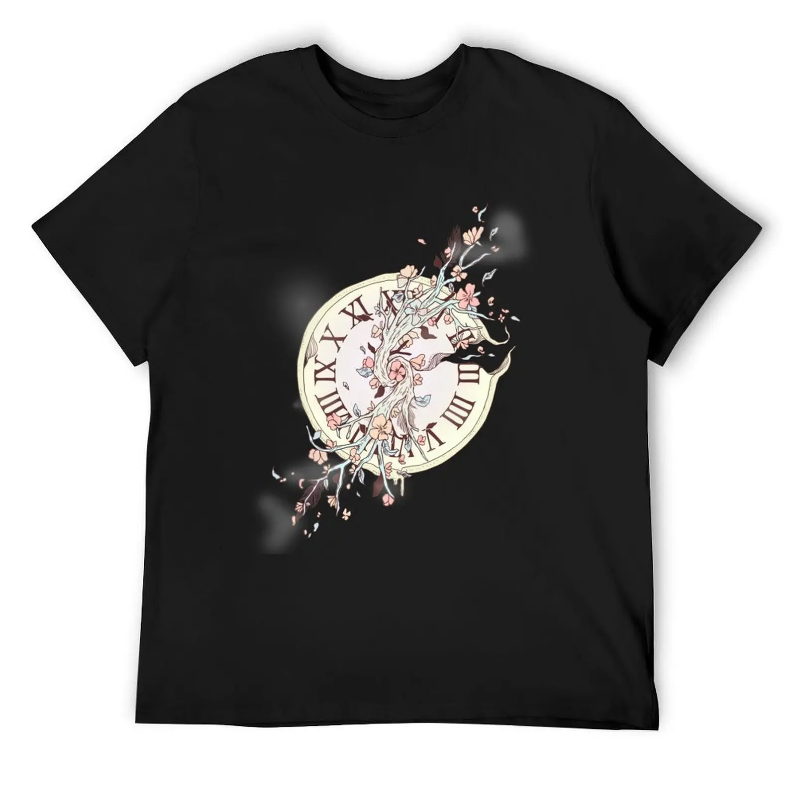 Футболка Blossoming Passage заготовки одежда в стиле аниме винтажная футболка с рисунком