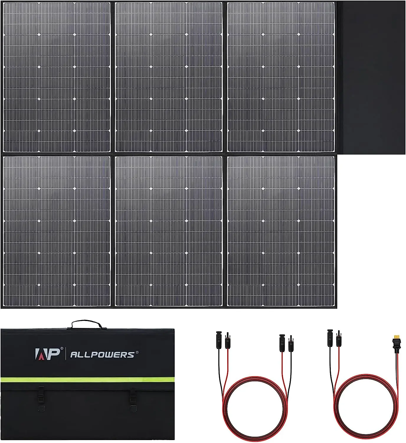 ALLPOWERS Foldable Solar Panel 600W High-Efficiency Solar Mo