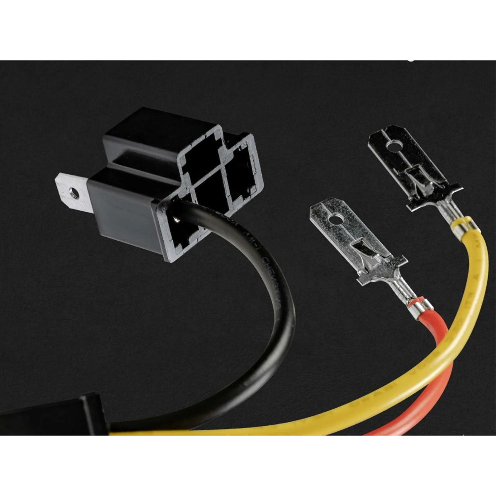 2шт H4 Преобразователь гнезда фары Головного света Жгут проводов Замена штекера