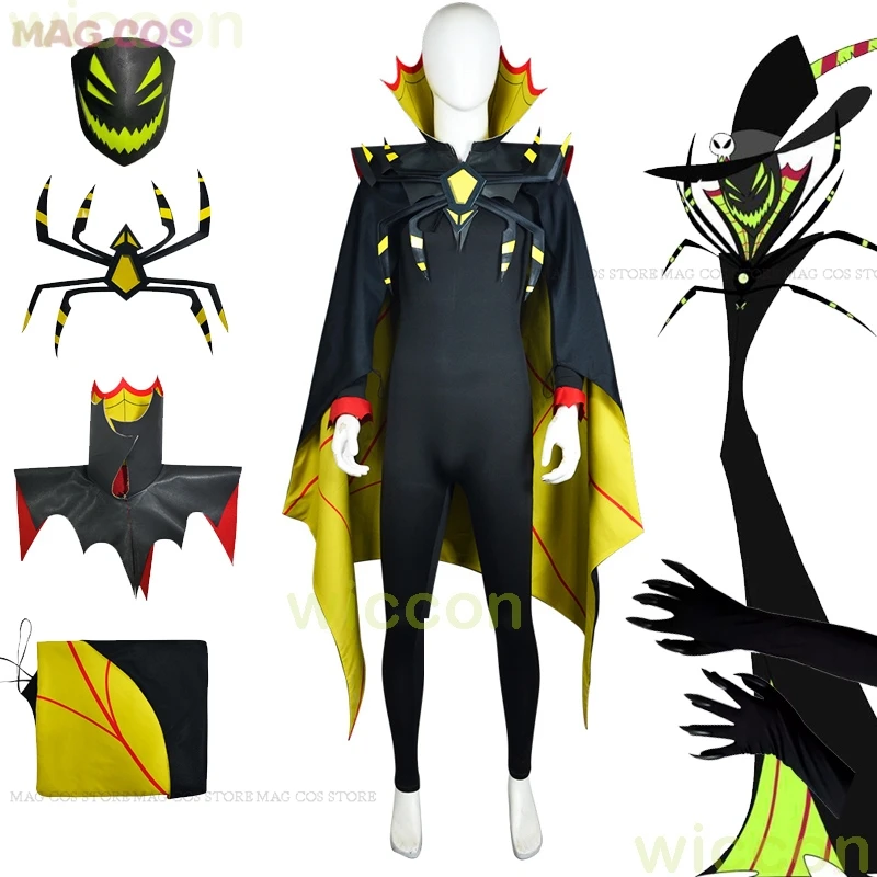 Hasbin Zestial Косплей Костюм Плащ Маска Overlords of Hell Одежда для ролевых игр Униформа
