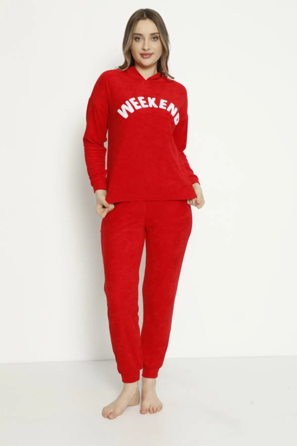 

Women's Pajamas Dressing Gown, Nightgown, Winter Soft Plush Fleece Sleep Lounge Pajamas Nightwear Sleepwear Night Suit