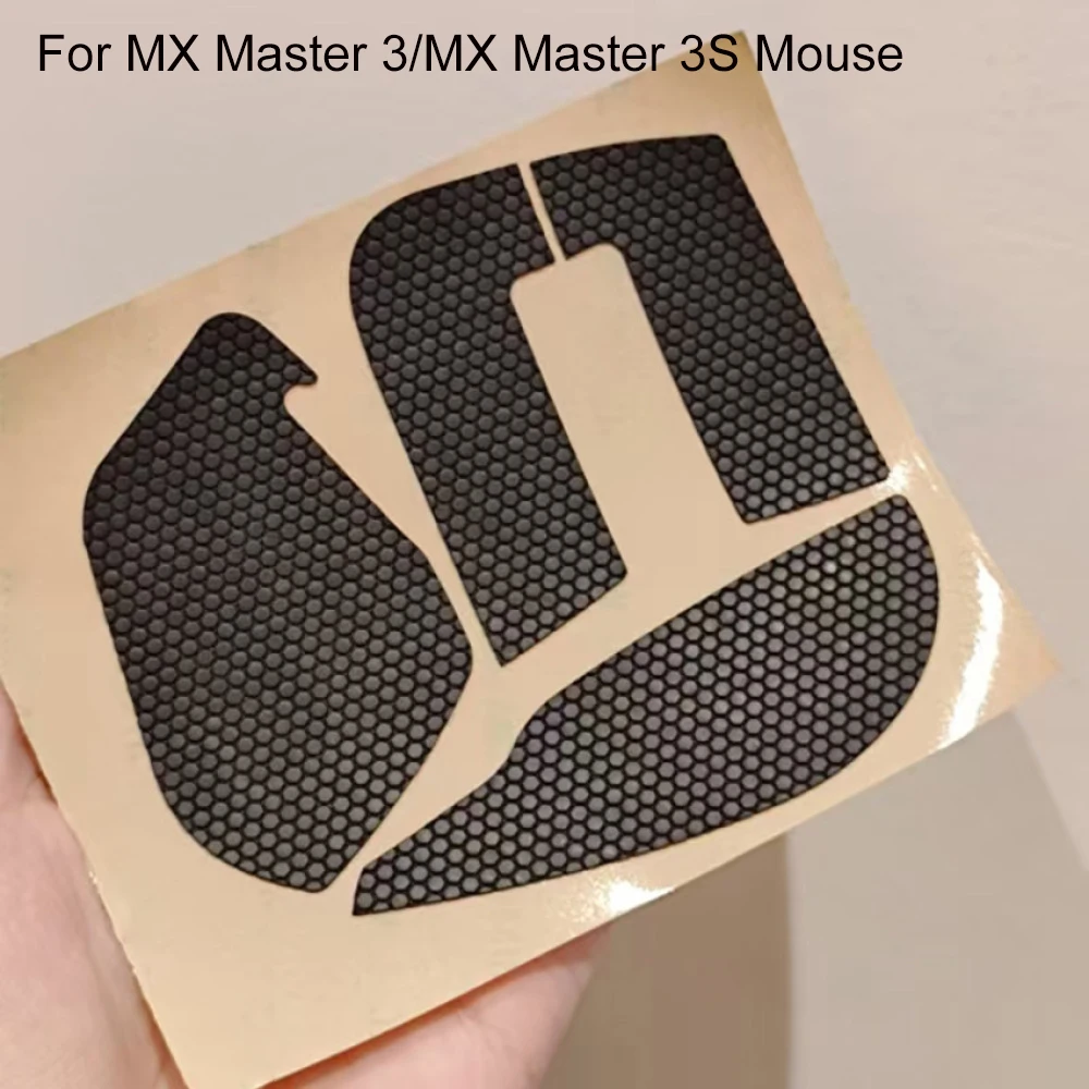 Фото Ножки для мыши, подушечки для коньков для мыши Logitech Mx Master 3S/Mx Master 3, черные противоскользящие наклейки, коврики для ног, аксессуары для коньков для мыши №1