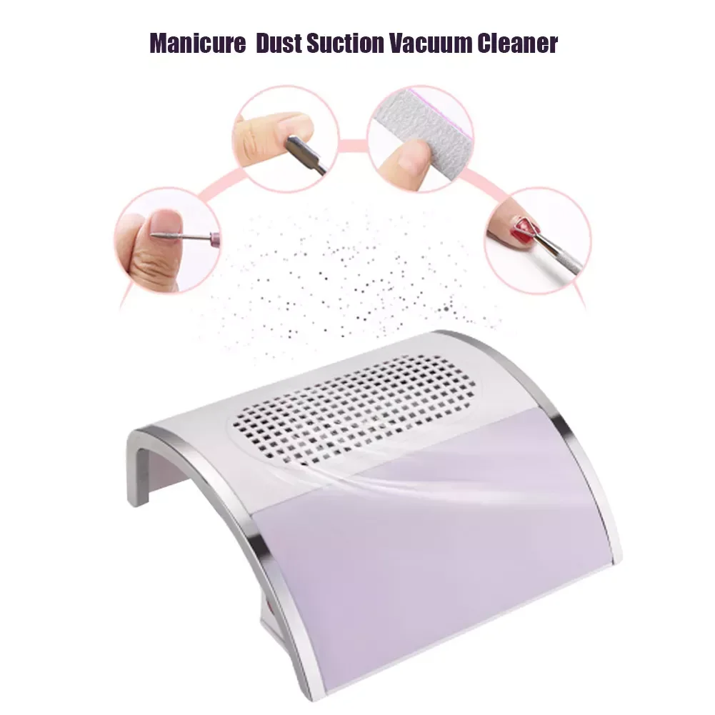 

2022New Nail Dust Fan Cleaner Nail Dust Vacuum Collector Manicure Machine for Nails Vacuum Cleaner Dust Collector Tools