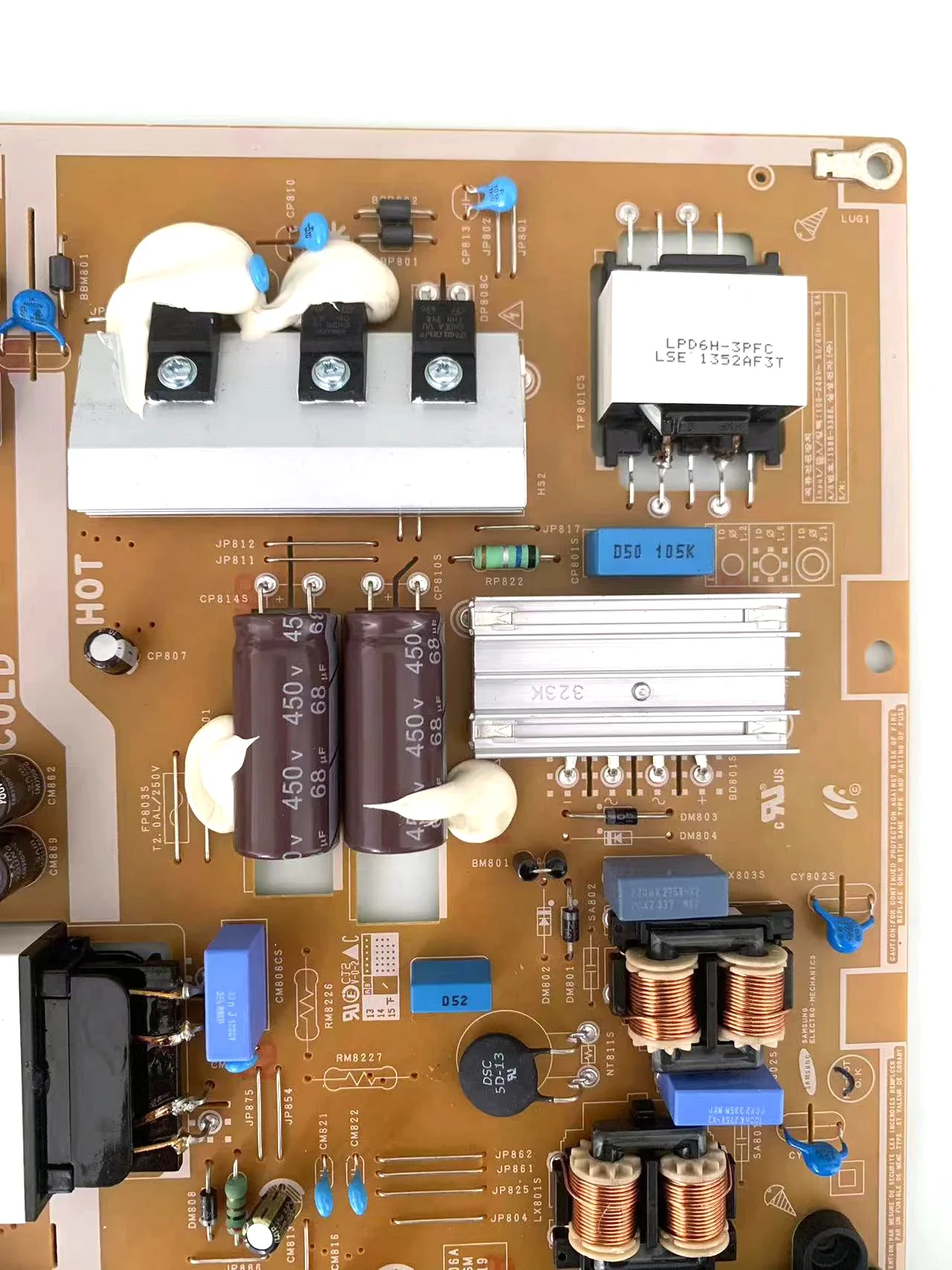 Плата питания BN44-00711A для UN50H6400AF UN55H6400AFXZA UN55H6400AF UN50H6400 UN55H6400 TV PSLF171X06A l55x1t _ ESM