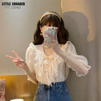 2022 short sleeve summer womens blouses casual print shirts for women floral vintage ladies tops womens clothing blusas 9214