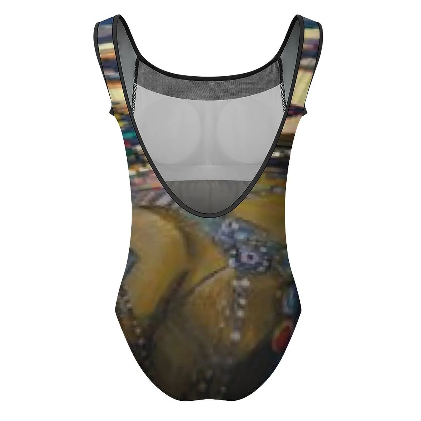 Купальник Jibaro с масляной живописью верхняя одежда для плавания купания Цельный