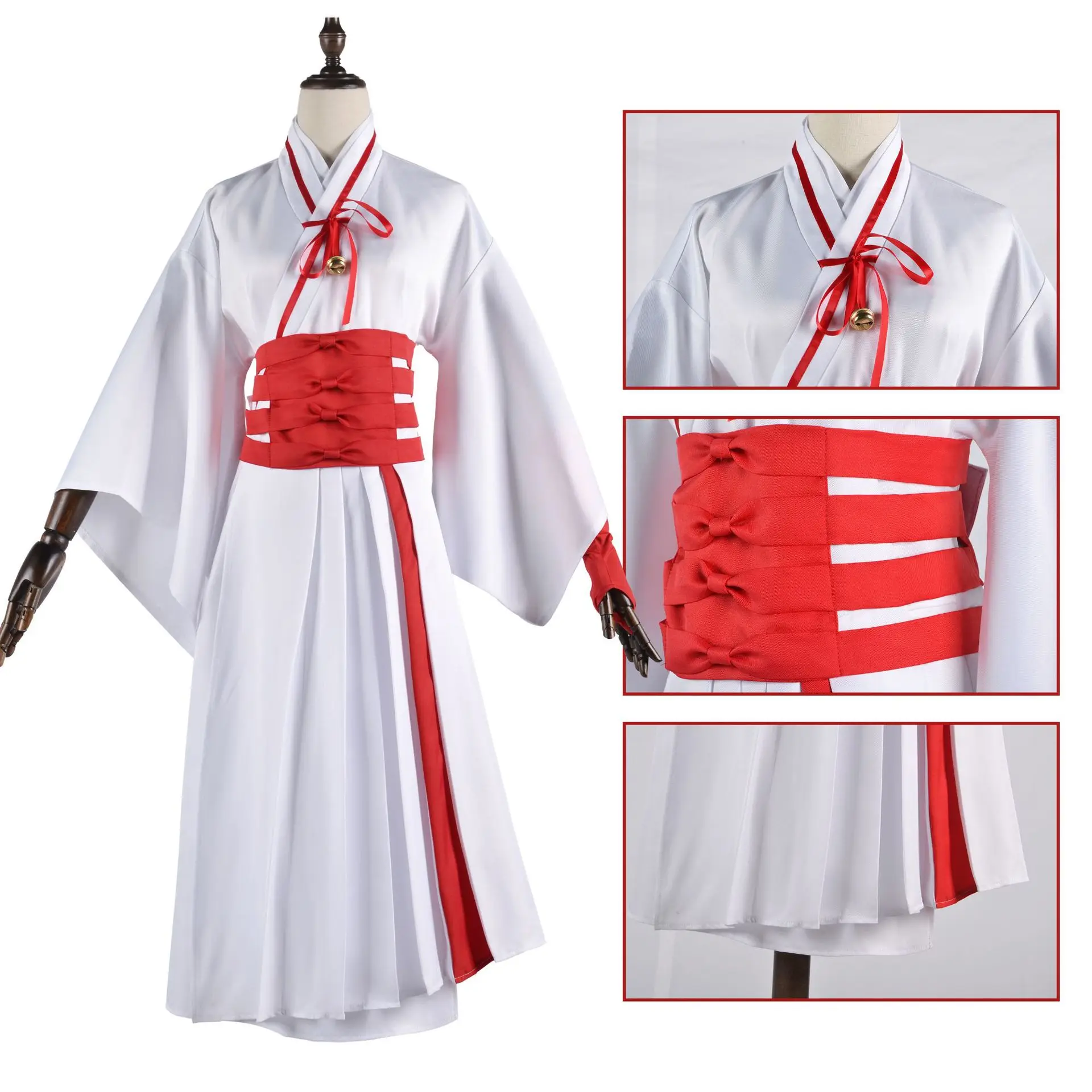 

Cosplay Costume Anime Jigoku Raku Hell's Paradise Jigokuraku Uniform Pants Kimono Samurai Ninja Outfits Wig