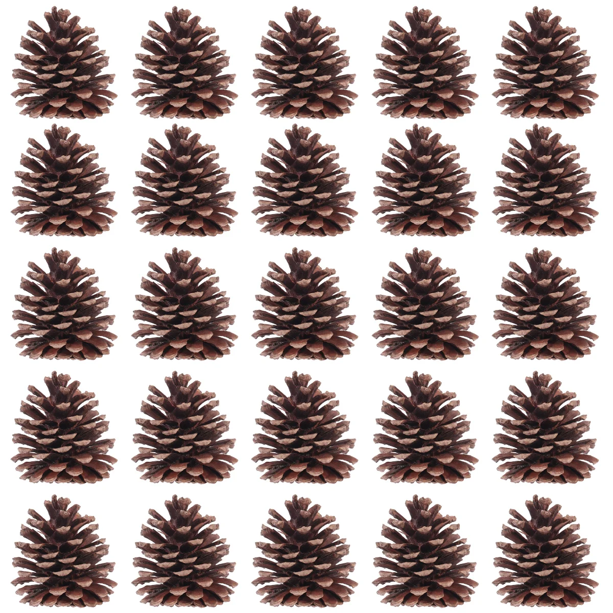 

50pcs Pine Cones Christmas Natural 6-8cm Decoration Crafts Pinecone Decor Ornaments for Christmas