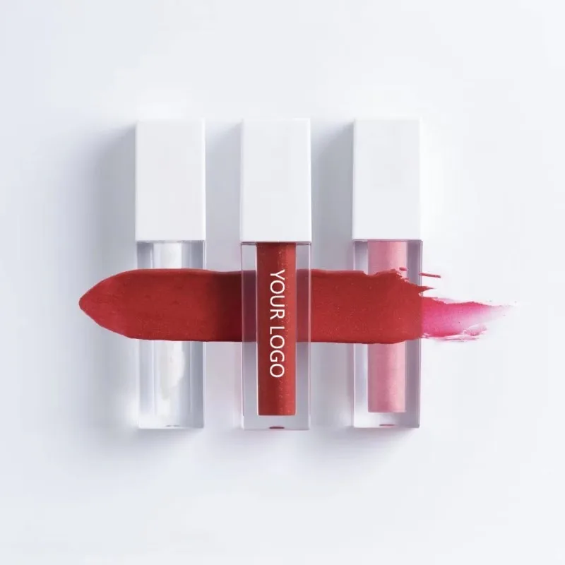 

Custom Logo Velvet Matte Lip Gloss Shimmer Blush Silky Smooth Lasting Shine Lipgloss Non-Stick Cup Makeup Care Cosmetic
