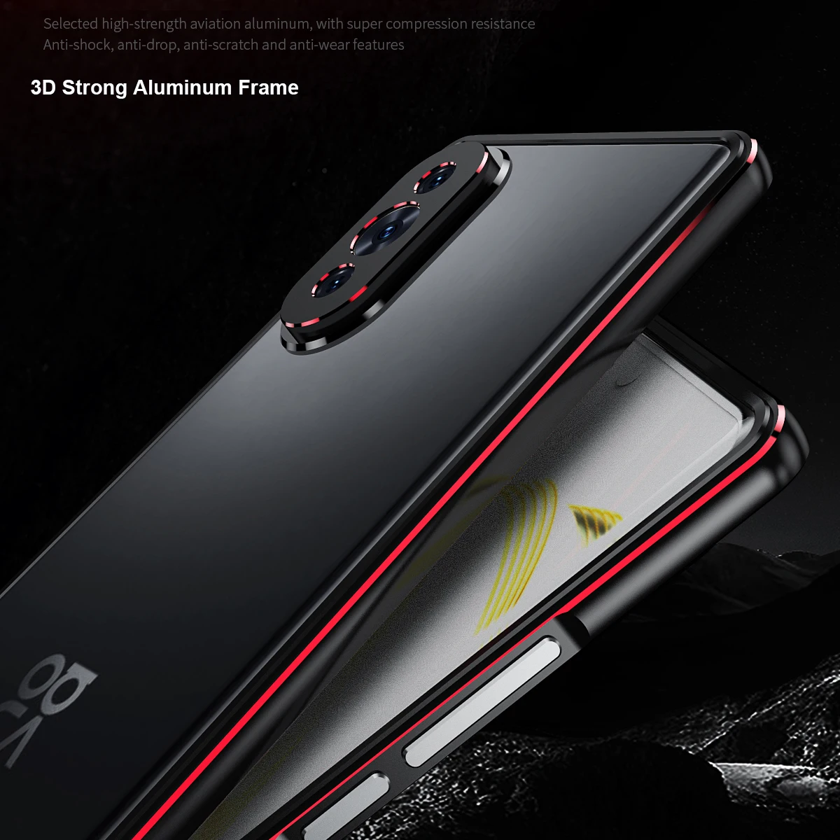 3D Strong Metal Bumper Case For Huawei Nova 10 Pro Aluminium Camera Lens Protector Frame Shockproof Armor Phone Cover Nova 10