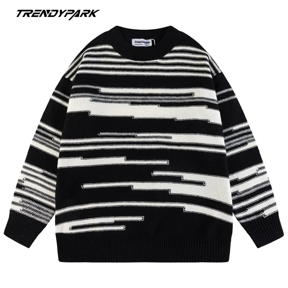 

AAASweater Butterfly Print Soft Knitted O-neck Pullover Men's Clothing Harajuku Casual Streetwear Knitwear Oversize Tops Sweater