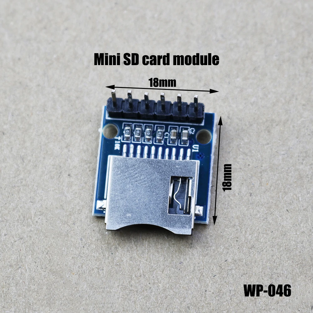 

1pcs for TF Micro SD Card Module Mini SD Card Module Memory Module for Arduino ARM AVR WP-046