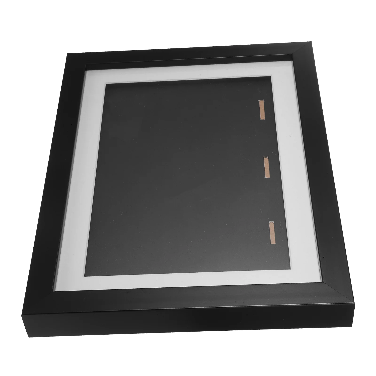 

Protection Frame Decorative Medal Frame Photo Display Table Top Stand The Desktop Paper Badge Picture Holder Case Black