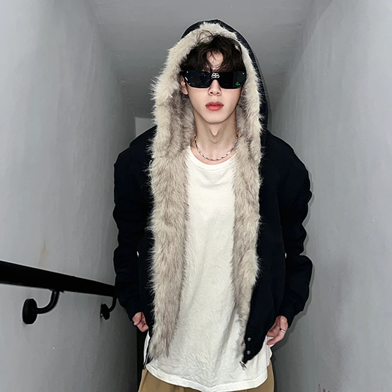 [OIMG] Мужская модная брендовая дизайнерская куртка Huo в американском стиле с