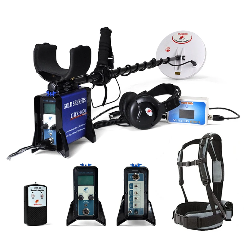 Золотоискатель Vesta GDX8000 для взрослых профессиональный детектор широкого