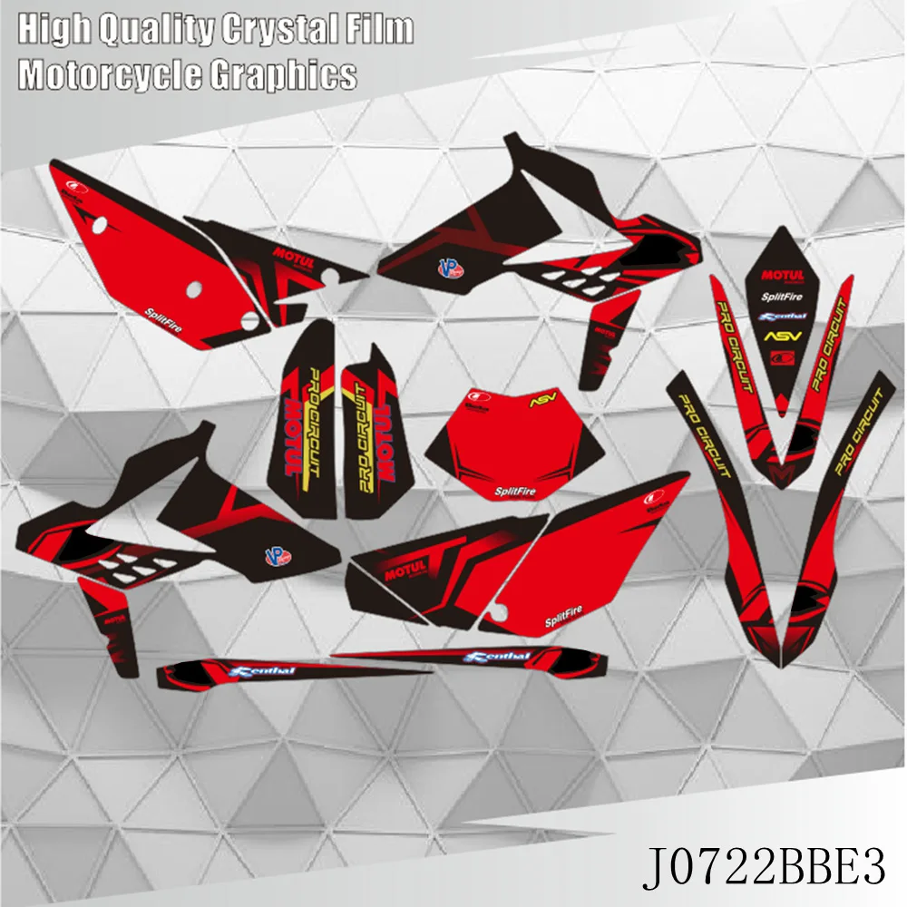 

for BETA RR 250 300 350 390 430 480 2013 2014 2015 2016 2017 Graphics Decals Stickers Motorcycle Background Custom Number