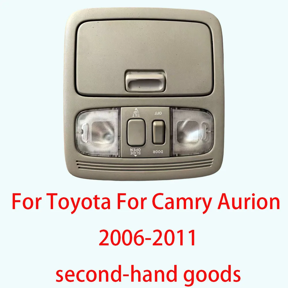 Фото Передний светильник для чтения LINGJIE для Toyota Camry Aurion 2006-2011, внутреннее освещение, выключатель люка №3