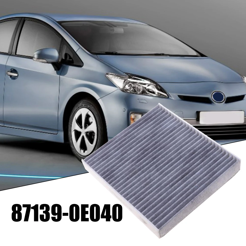 

1PCS Car Carbonized 2021-2022 87139-0E040 Cabin Air Filter Easy Installation For LEXUS For Prius Grey & White Brand New