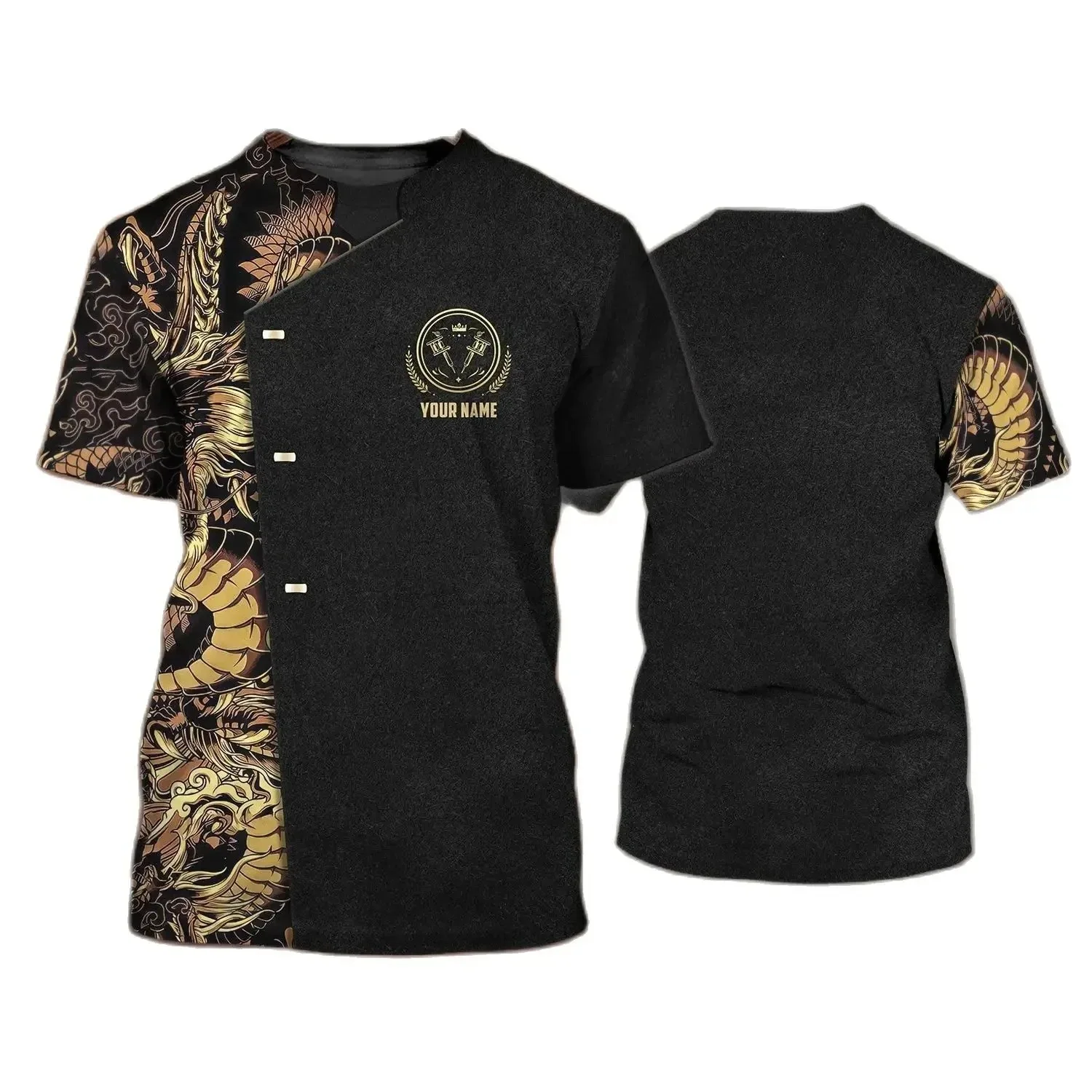 Новая футболка с рисунком татуировок 3d графическим yythk индивидуальный топ