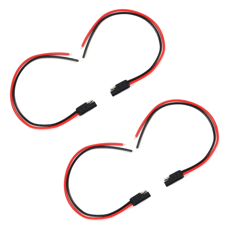 

2 пары кабелей питания постоянного тока для Motorola Repeater Mobile Radio CDM1250 GM300 GM3188 A228 30 см