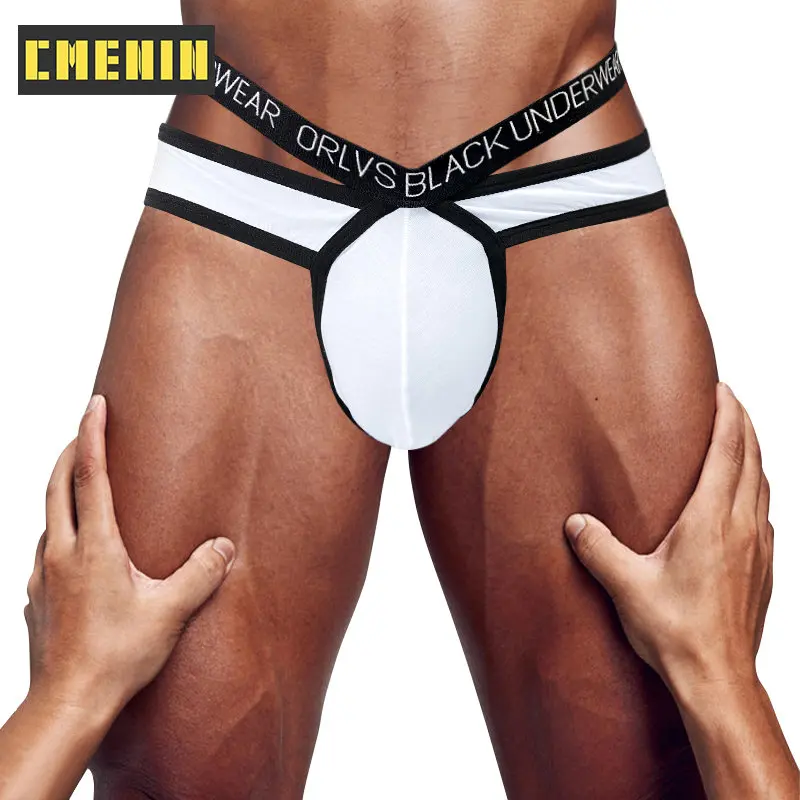 

Трусы-бикини мужские с х/б, пикантное нижнее белье для геев, джоки, мягкие трусы