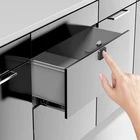 Шкаф для хранения с выдвижными ящиками и электронным замком