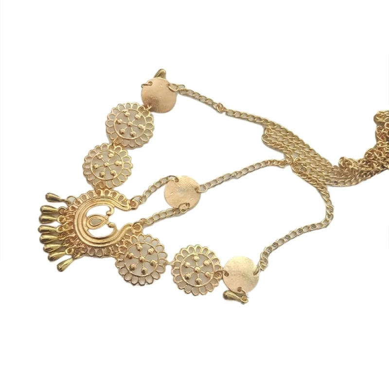 

Wedding Headbands Heads Chain Jewelry Headpiece Festival Holloween Costume Bridal Hair Accessories for Women Girls