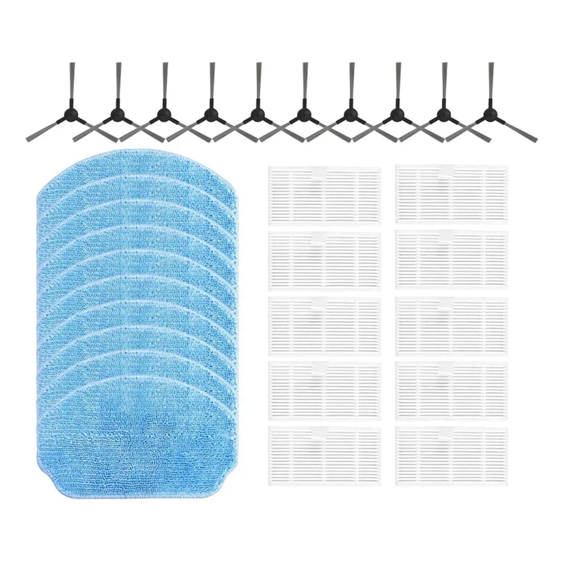 

For Conga 999 Origin X-Treme Robot Vacuum Cleaner Side Brush Hepa Filter Mop Cloths Accessories
