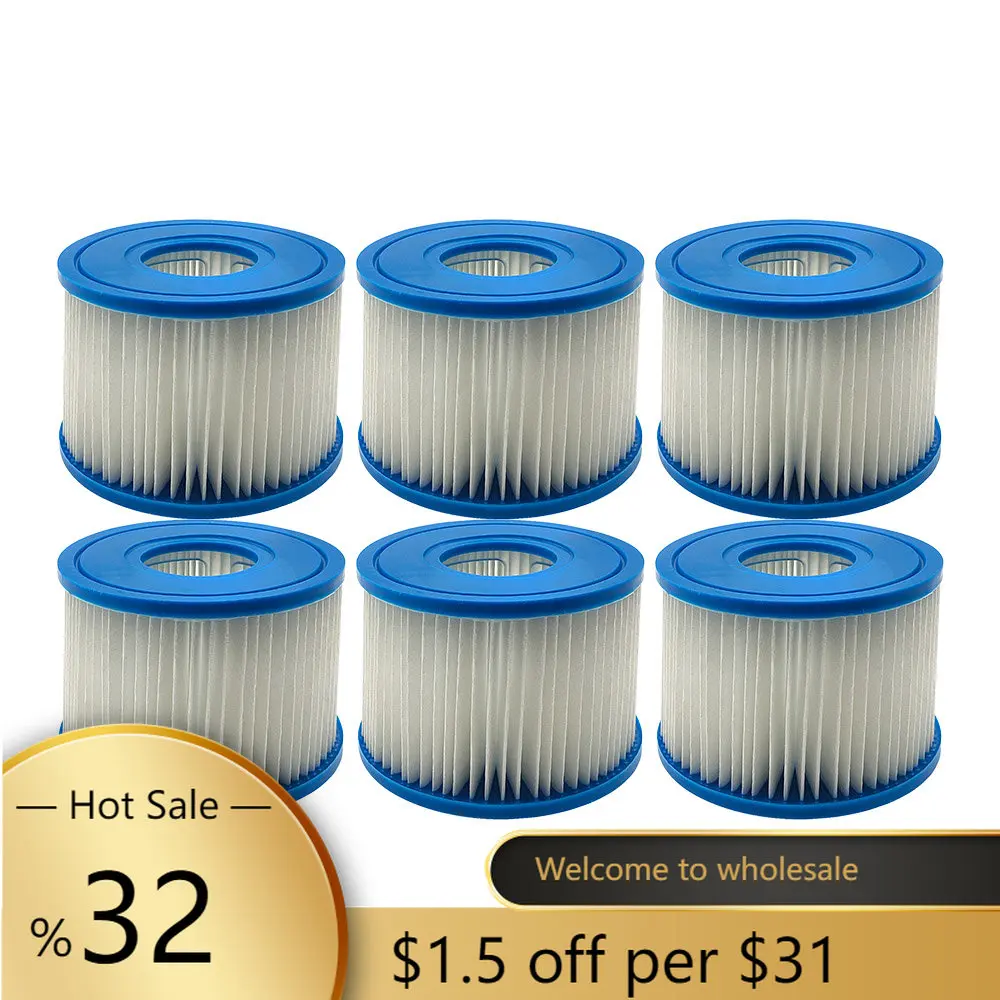 

PETG Material Intex PureSpa Type S1 Swimming Pool Filters Cartridge for 29001E PureSpa Swimming Pool Tool