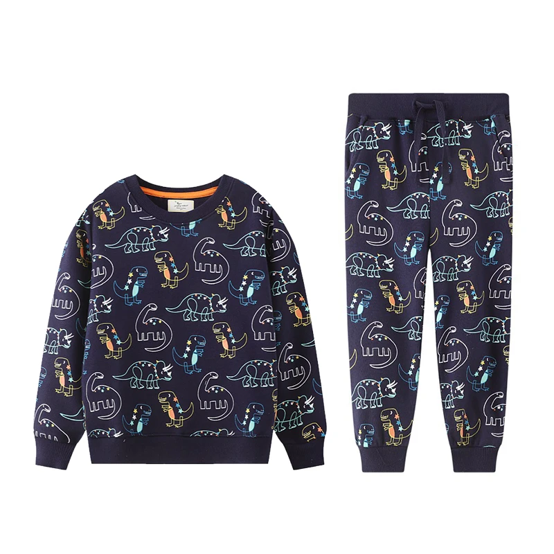 

Детская одежда, Детский костюм, хлопковый свитер, флисовый пуловер для девочек, свитшот, штаны, зимний весенний спортивный костюм для девоче...